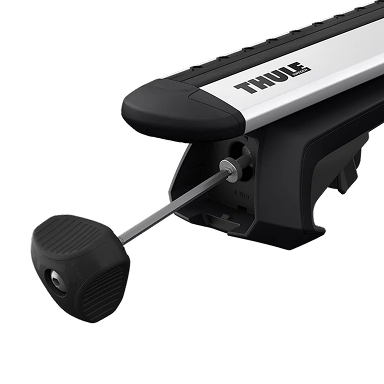 Produktbild Thule WingBar Evo mit Montagewerkzeug – mieten bei Dachboxit