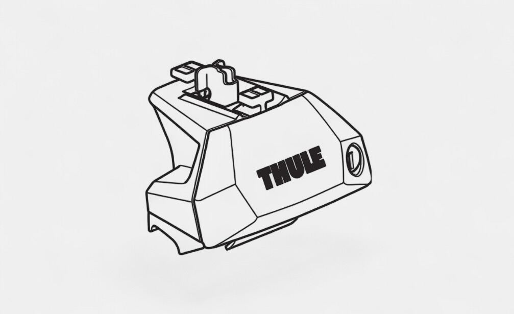 Thule Dachträger-Fuß mieten bei Dachboxit