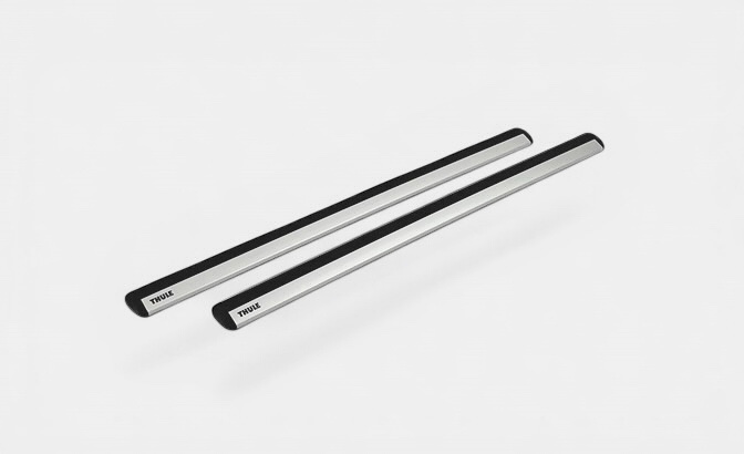 Thule Traverse mieten, zwei Dachträgerstangen bei Dachboxit