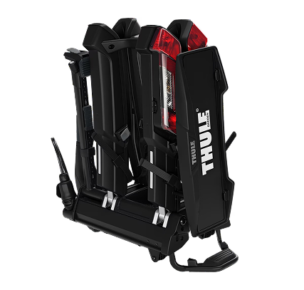 Thule Kupplungs-Heckfahrradträger zusammengeklappt - mieten bei Dachboxit